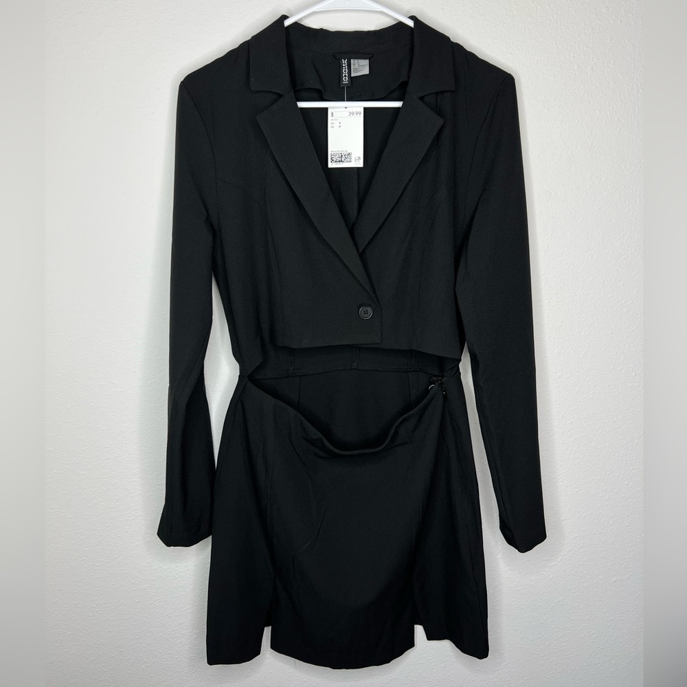 Blazer Dress with Cut Out